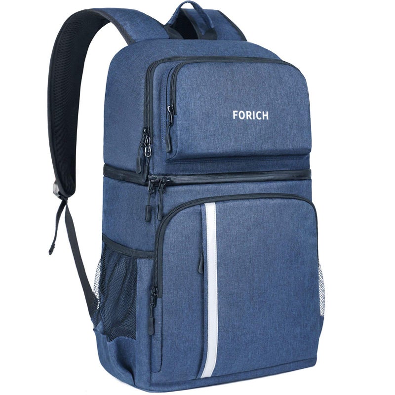FORICH Backpack Cooler Leakproof Insulated Waterproof Backpack Cooler Bag, Lightweight Soft Beach Cooler Backpack for Men Women to Work Lunch Picnics Camping Hiking, 30 Cans - Image 1